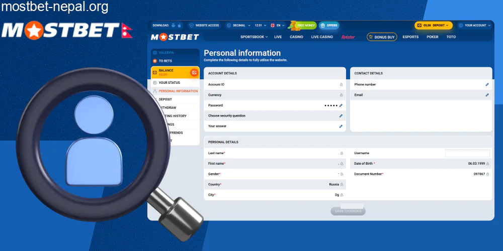 Mostbet Nepal Account Verification Process