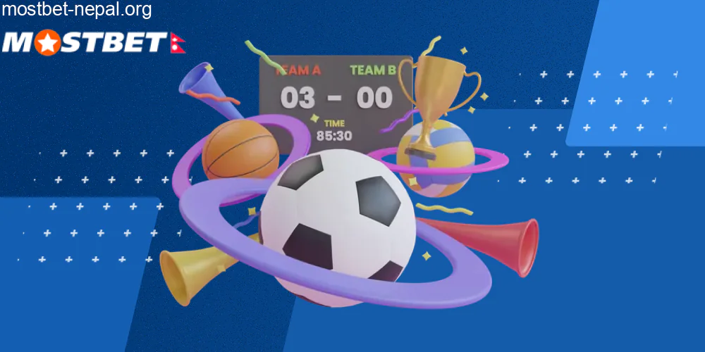 More than 30 types of sports events for sports betting at Mostbet